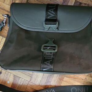 Valentino womens bag Olive Green Messenger